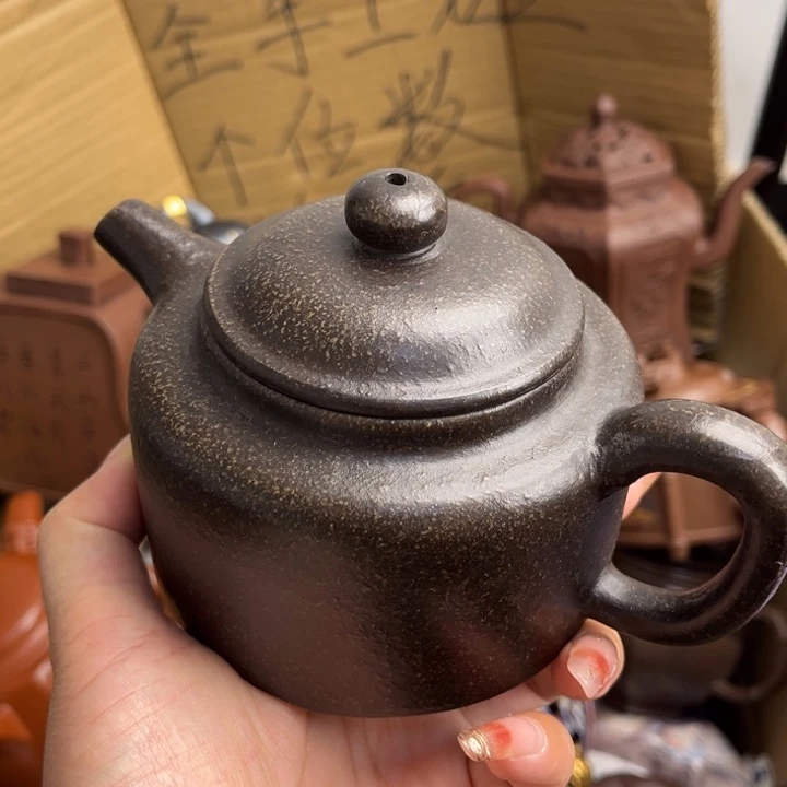 段泥茶壶紫砂壶等艺术
