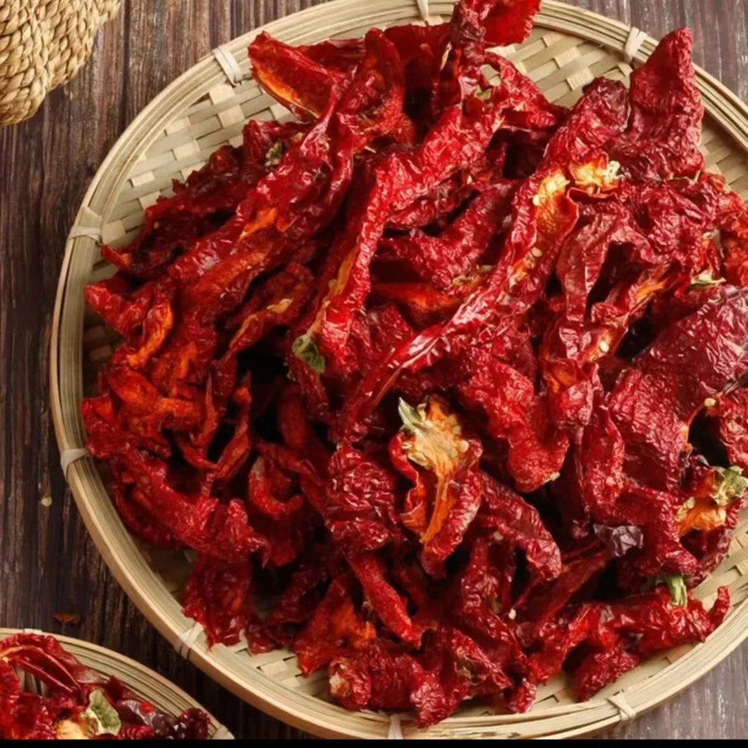 新疆伊犁厚肉牛角椒辣皮子大盘鸡好配料