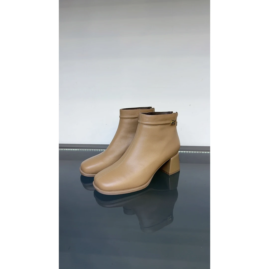 品牌原单牛皮【薄绒】靴子【清仓】【B2】——990813