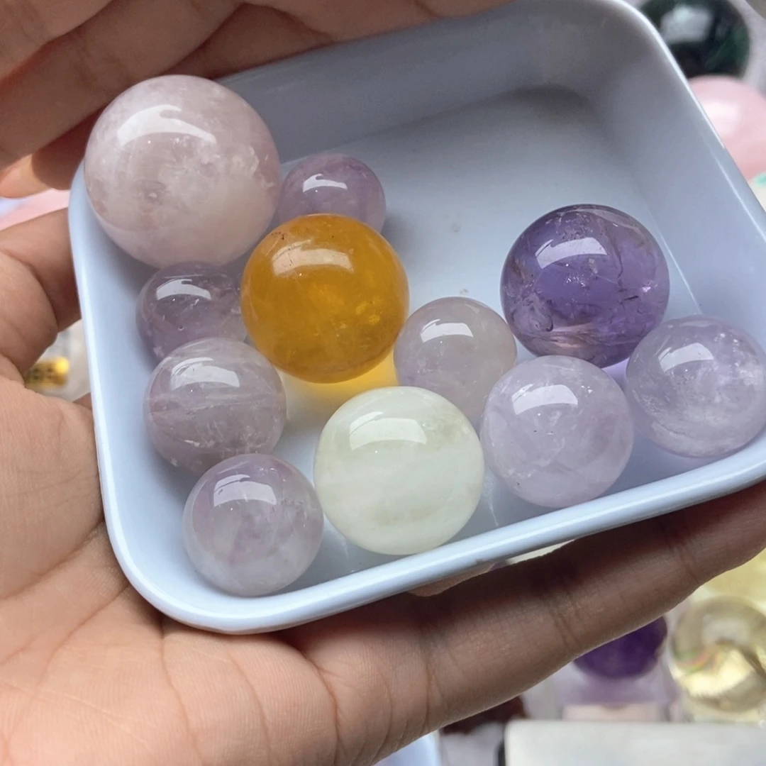 水晶珠宝半成品未镶嵌青****旧3号