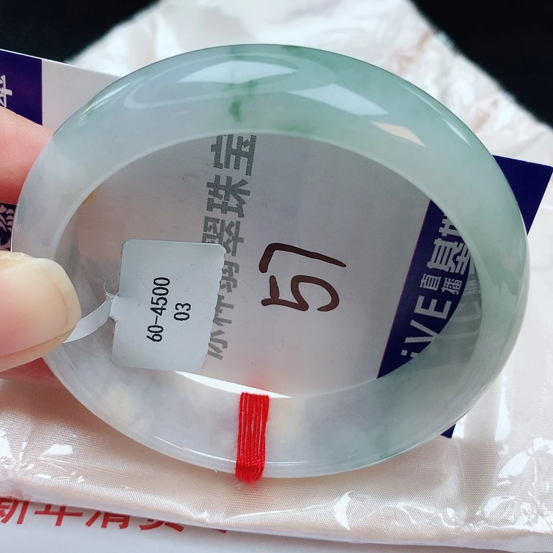 翡翠手镯未镶嵌缅甸天然A货翡翠手镯