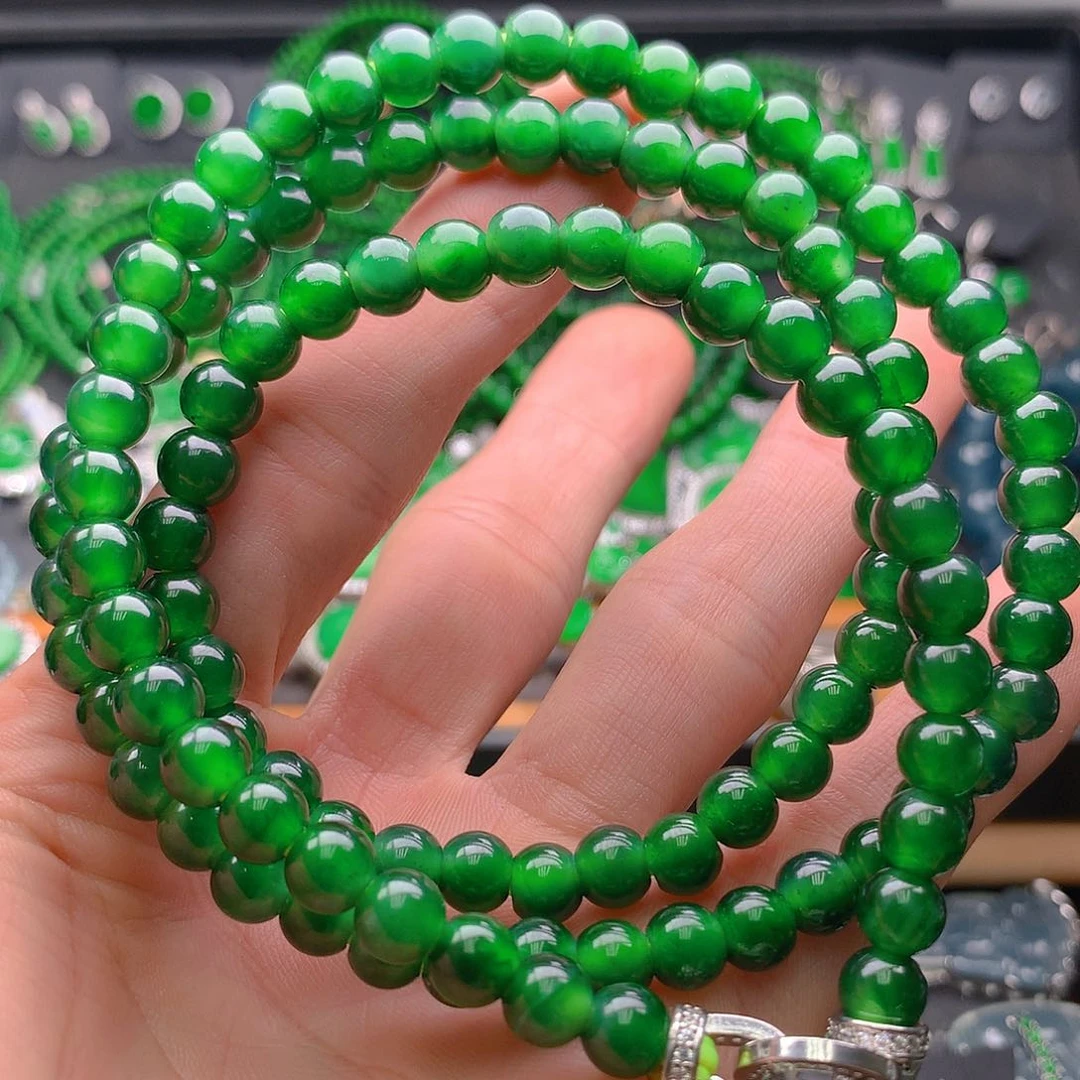 未镶嵌手链翡翠翡翠7.0