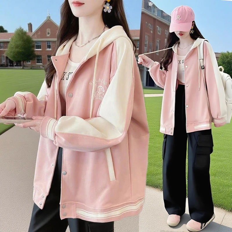 外套女童12-15岁大童女孩18春秋潮款高级感秋季青少年13初中生16