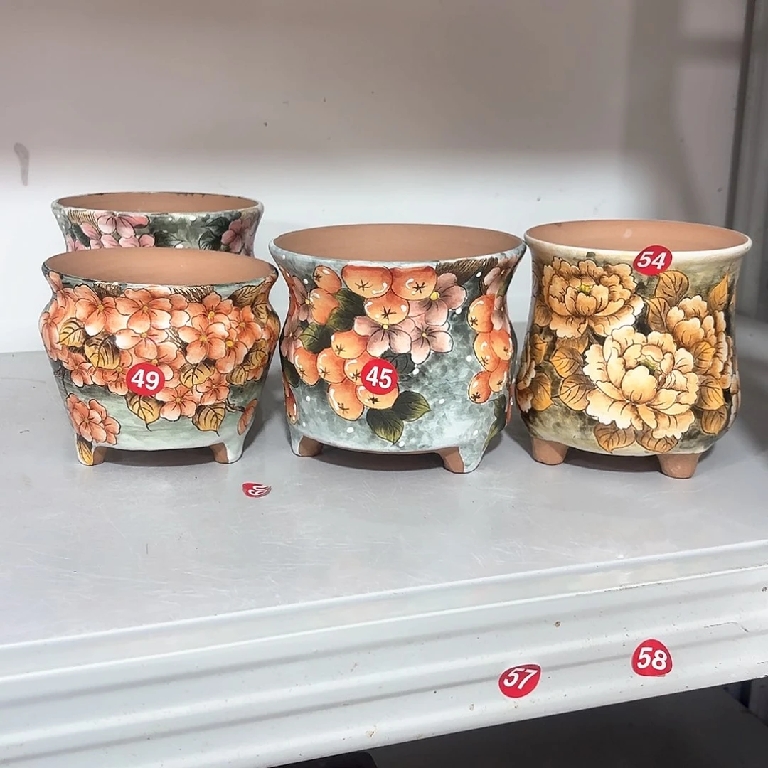 紫砂花盆小****?手工花盆默认微瑕