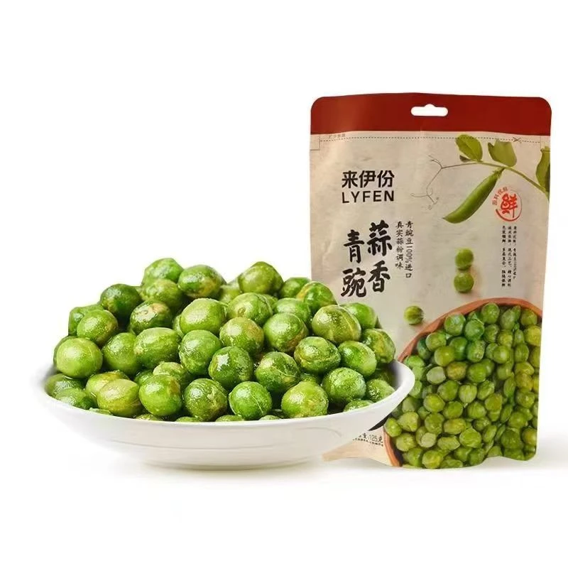 【2包】7月到期来伊份蒜香青豌豆125g零食小吃休闲