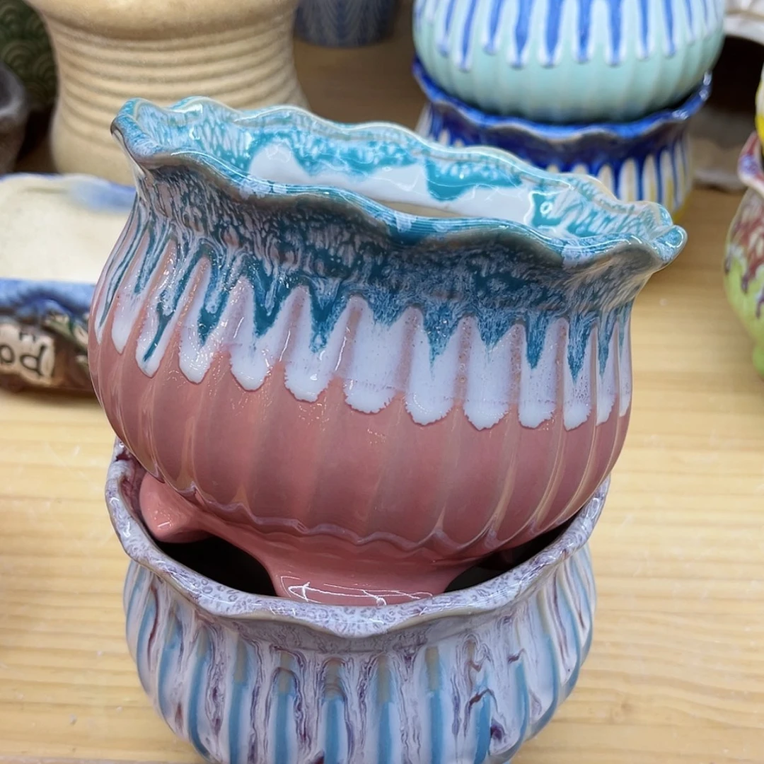 【闪购商品】陶瓷花盆