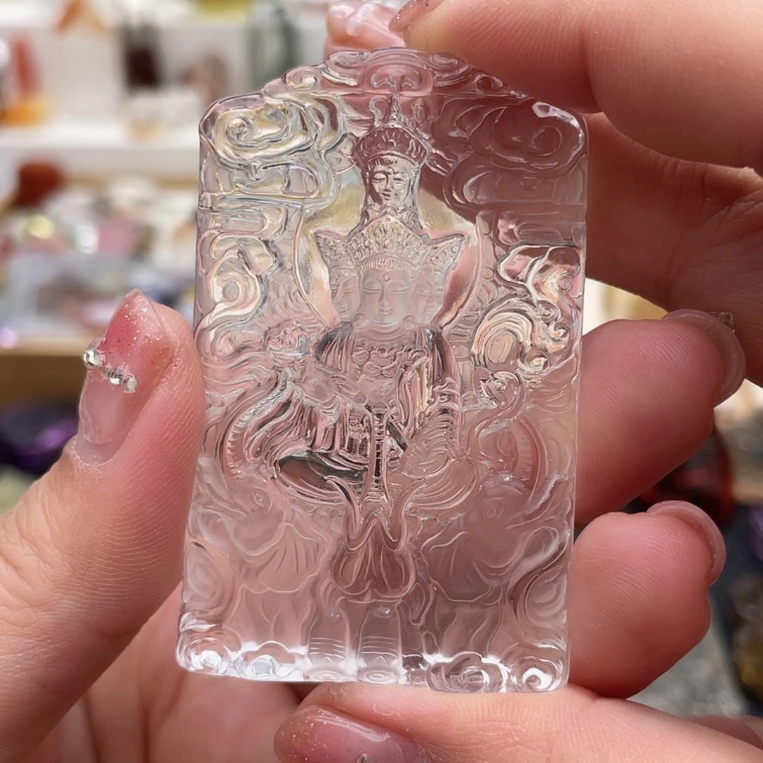 水晶颈饰未镶嵌定制