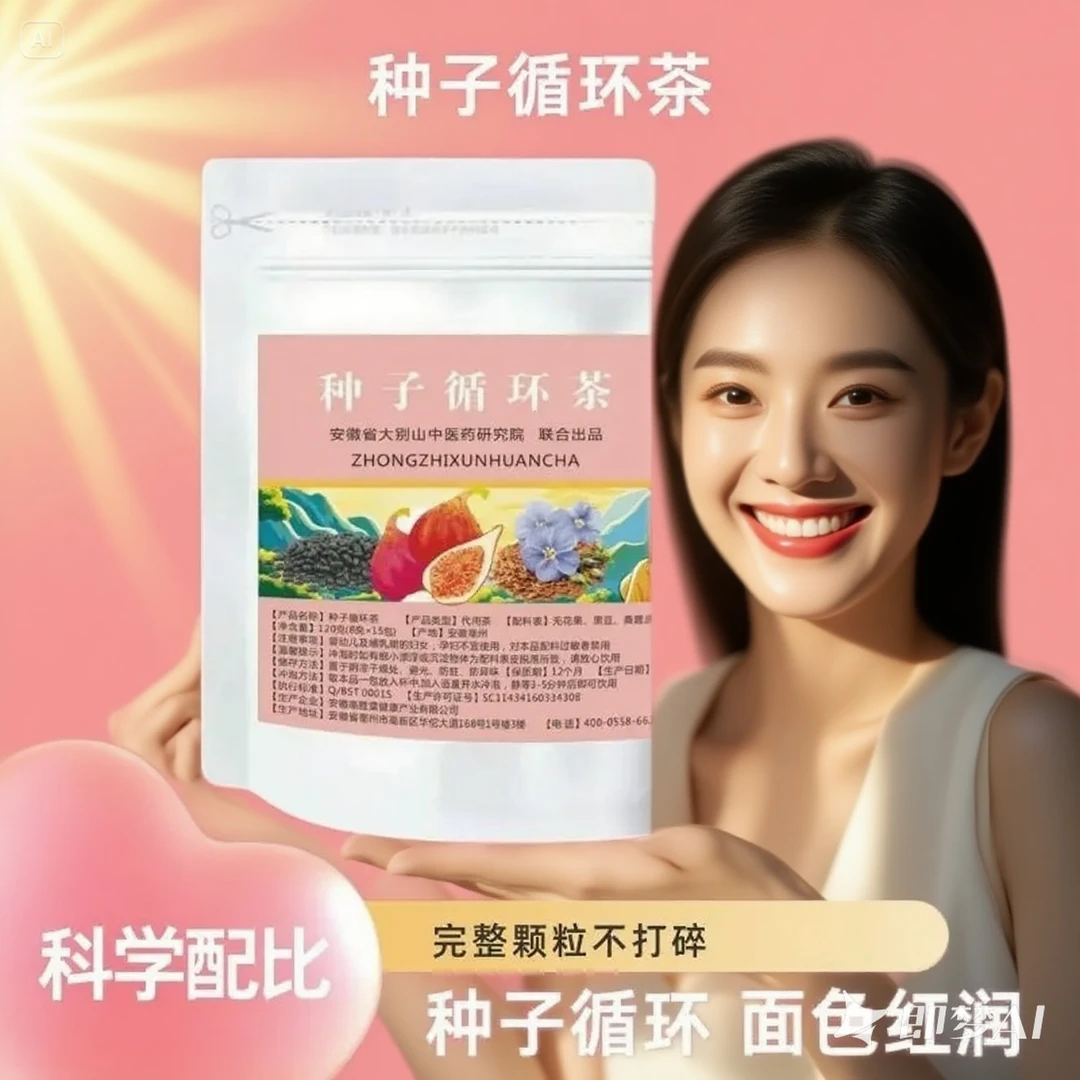 恒太医种子循环养茶亚麻籽无花果黑豆黑枸杞桑葚茶包优质食材配比