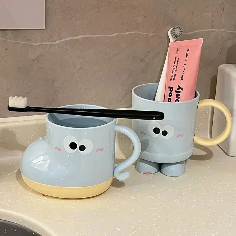 漱口杯家用可爱萌趣刷牙杯子儿童情侣牙杯水杯创意上班宿舍漱口杯