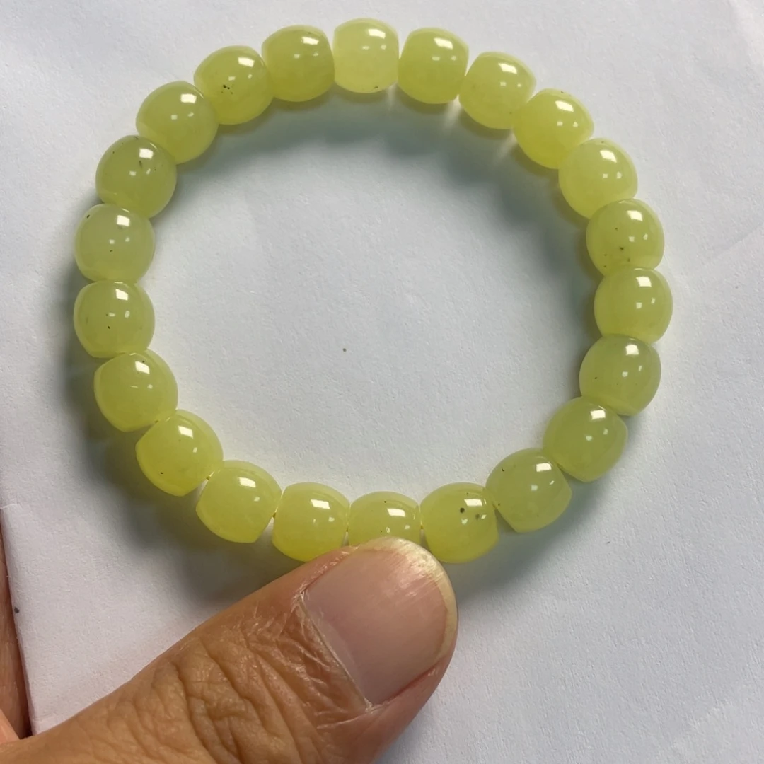 和田玉未镶嵌手链055