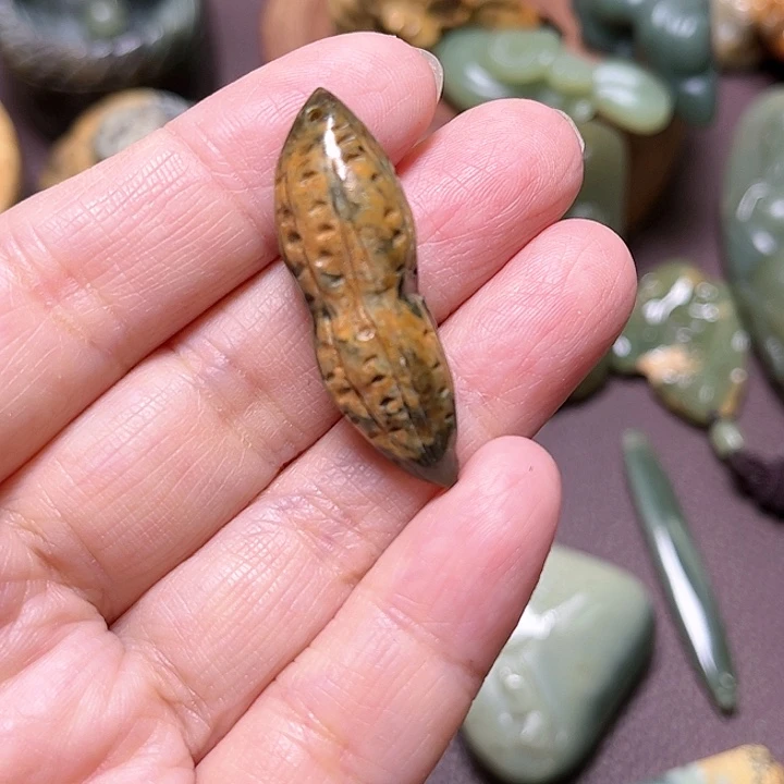 岫岩河磨玉（透闪石质玉）手绳未镶嵌