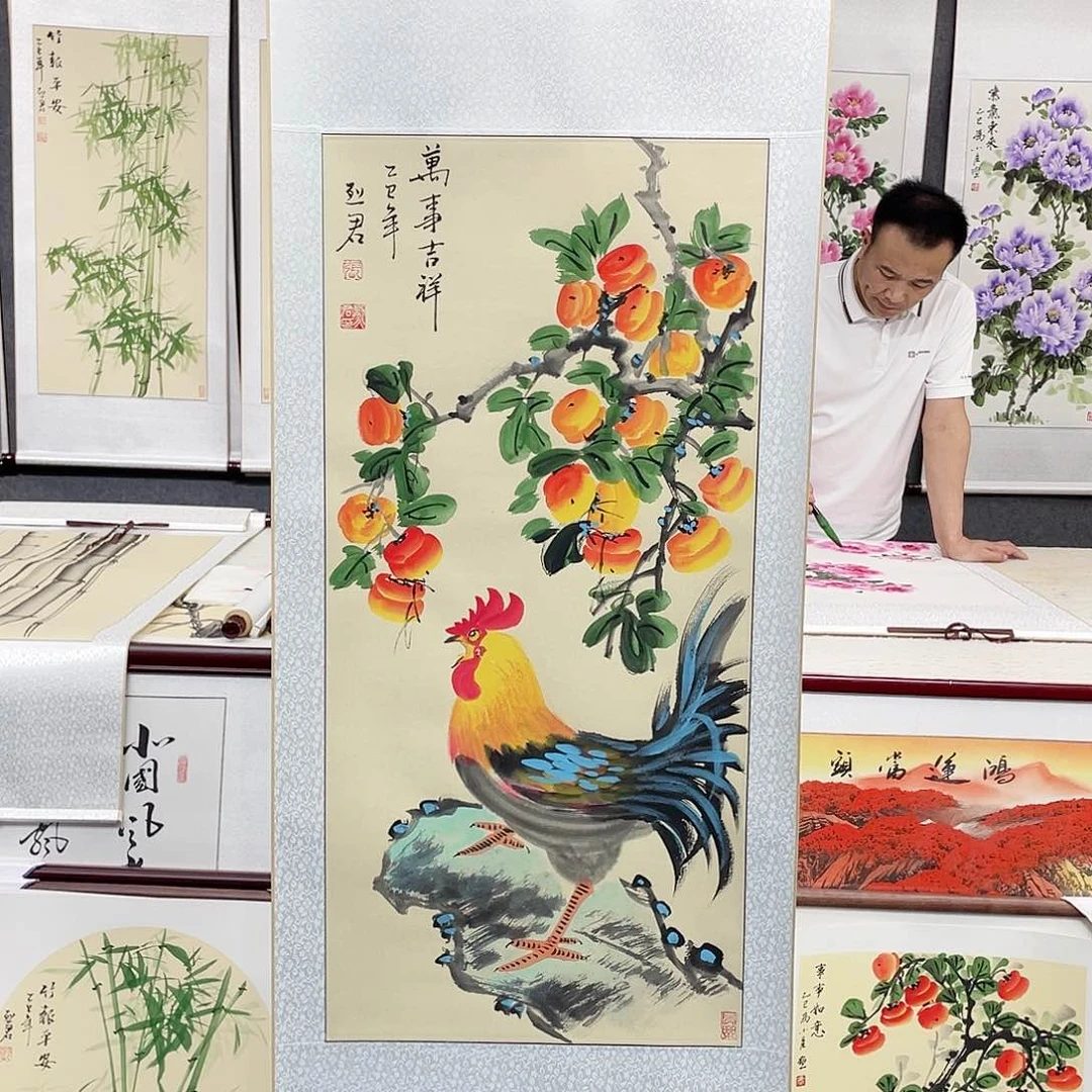 国画手绘作品手绘作品