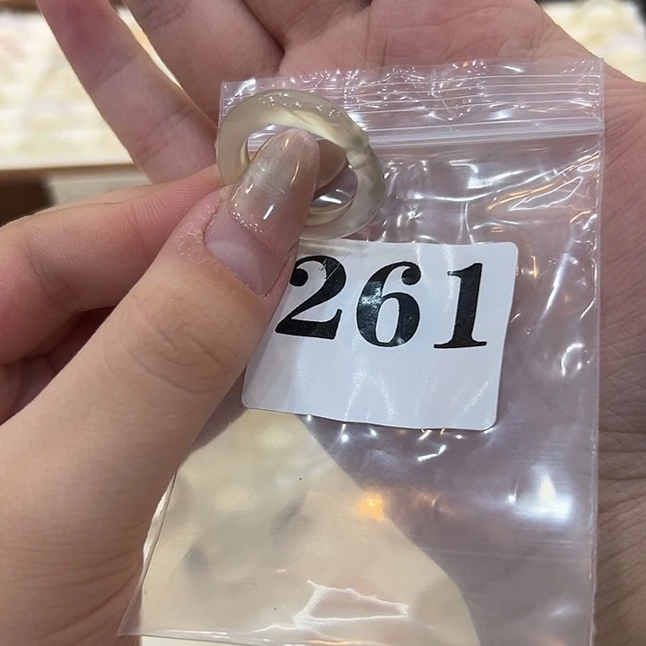 玛瑙/玉髓合金戒指261港17