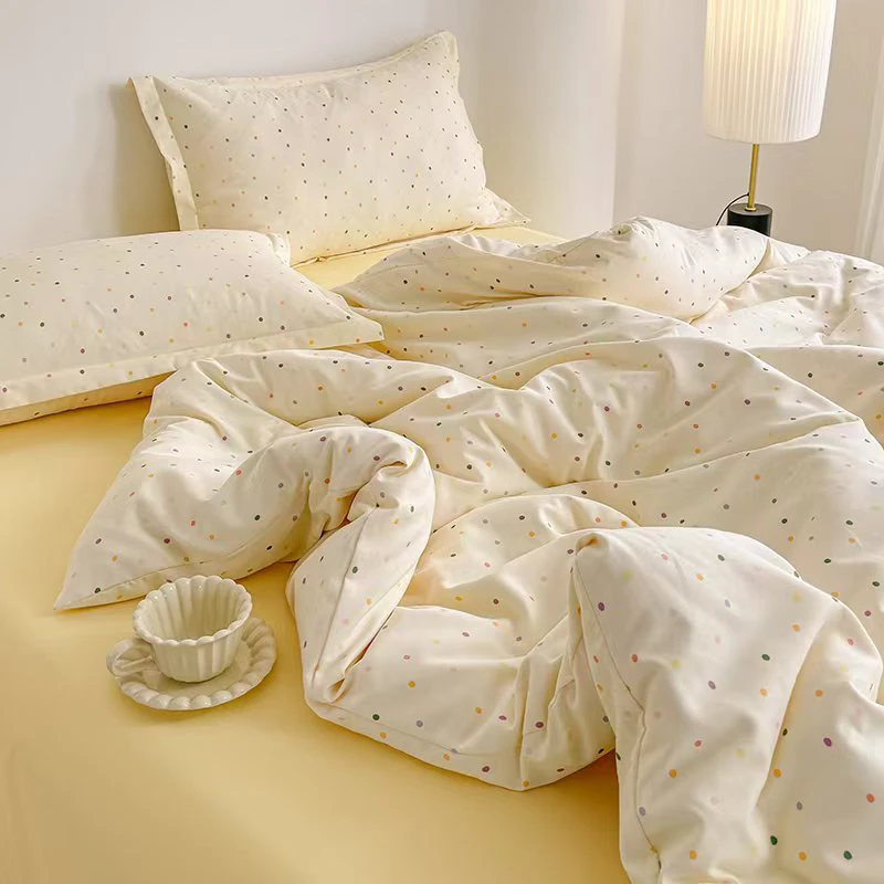 厂家资源～A类母婴双层纱针织棉超柔软四件套