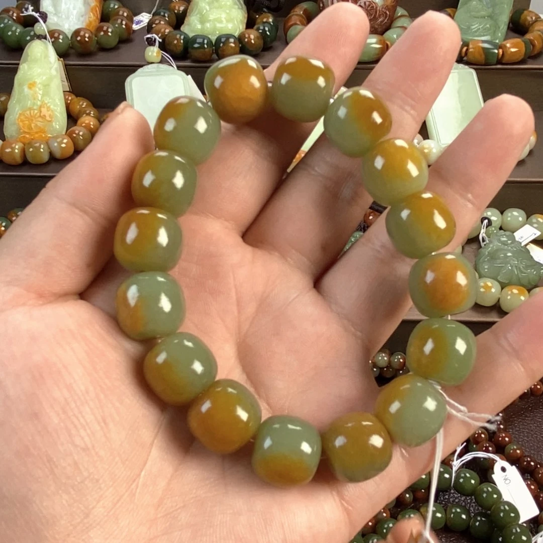 手串未镶嵌透闪石质玉