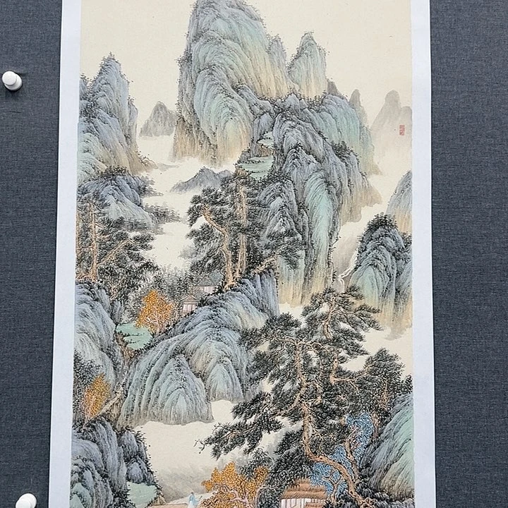 国画书画作品多次