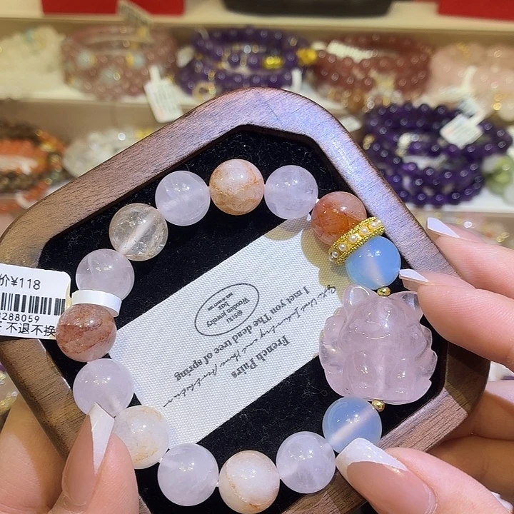 手链水晶合金023多宝小狐狸