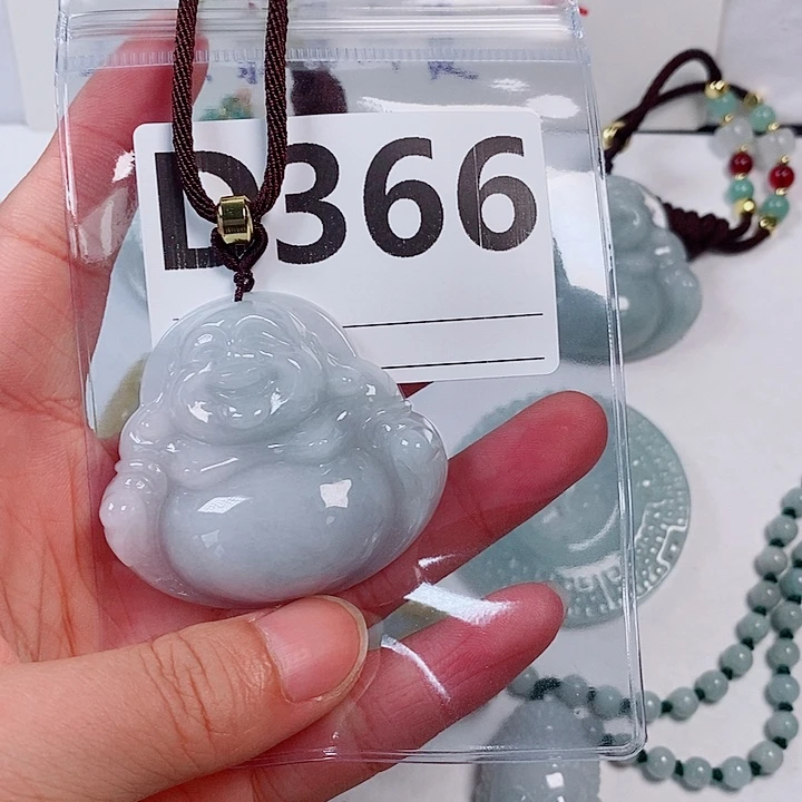 翡翠未镶嵌颈饰天然