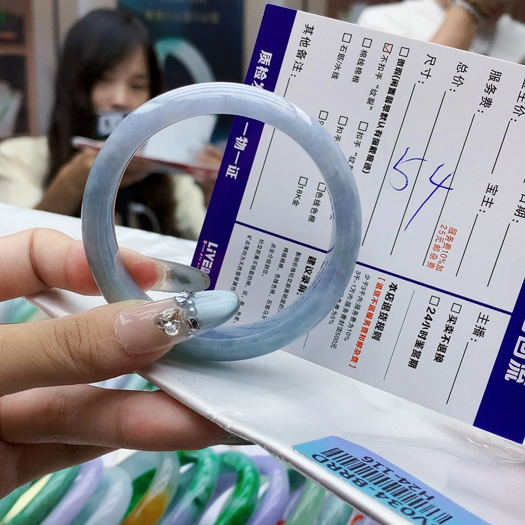 翡翠手镯未镶嵌f