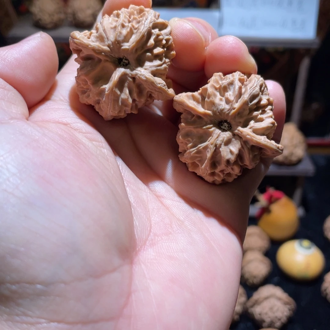 把件文玩核桃38尺十字底邢台原桩苹果