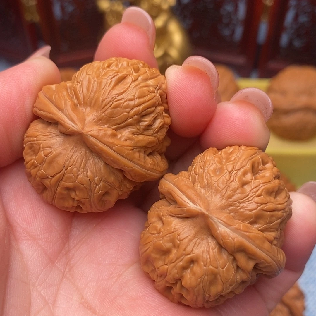 把件文玩核桃39全品毕业元宝