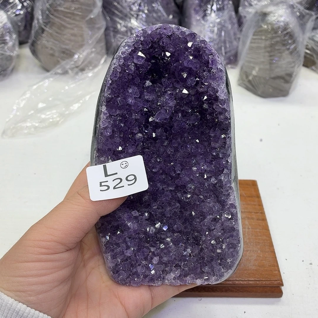 摆件未镶嵌水晶天然紫水晶