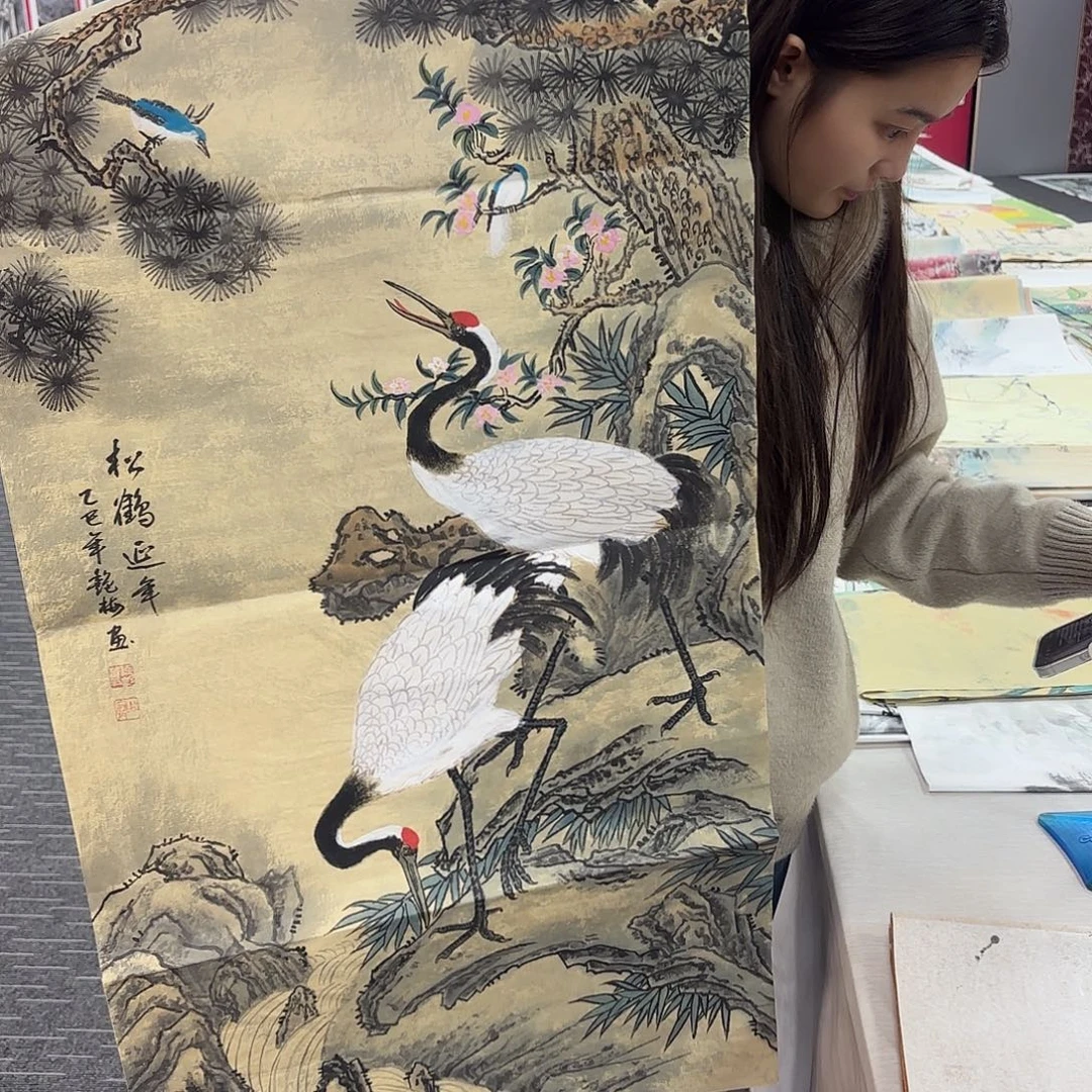 国画国画作品纯手绘