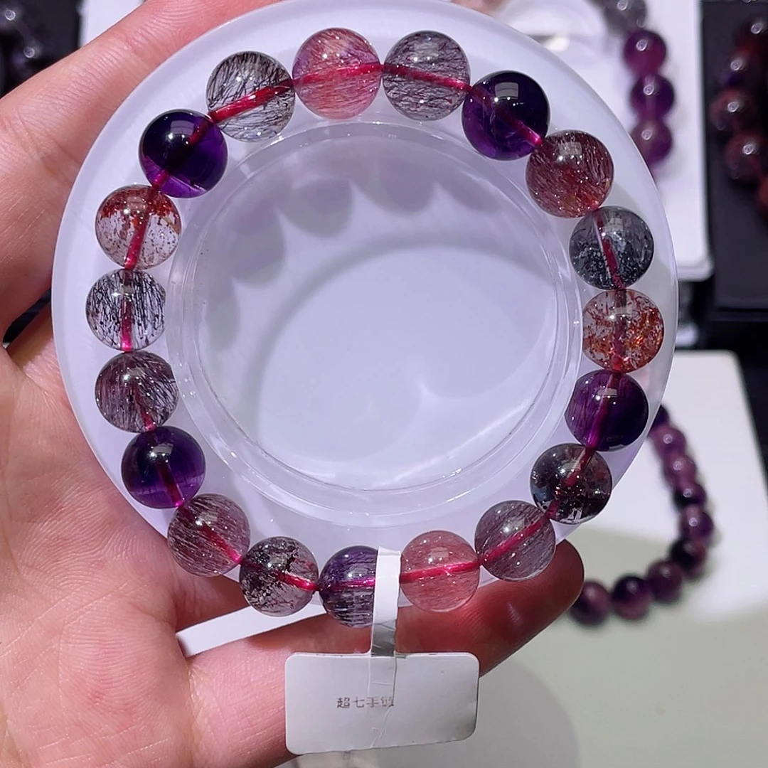 未镶嵌手链水晶超七10.6