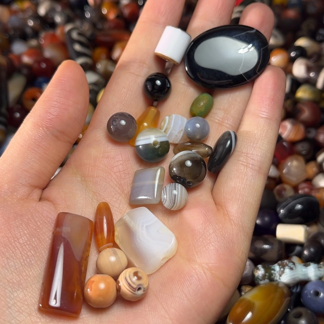 玛瑙/玉髓未镶嵌颈饰