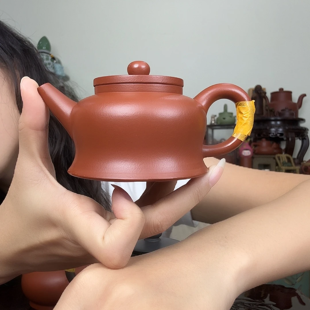 Q***.紫砂茶壶底部鼓包