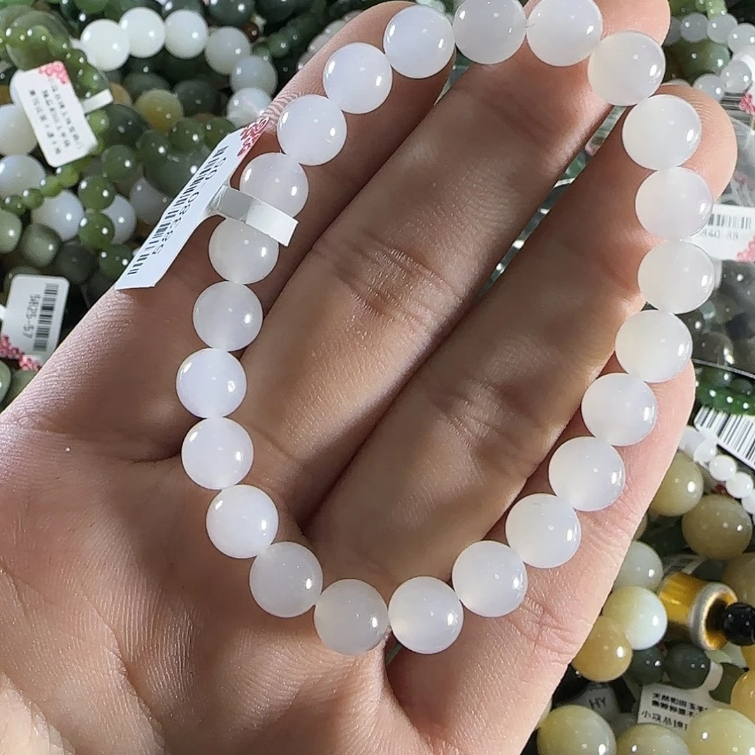 和田玉手链未镶嵌25