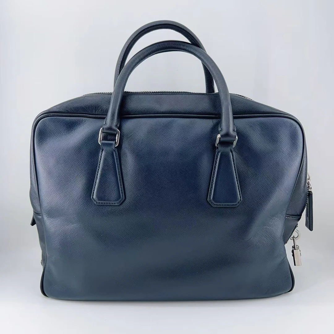 95新 Prada/普拉达  深色手提包 1670 3194