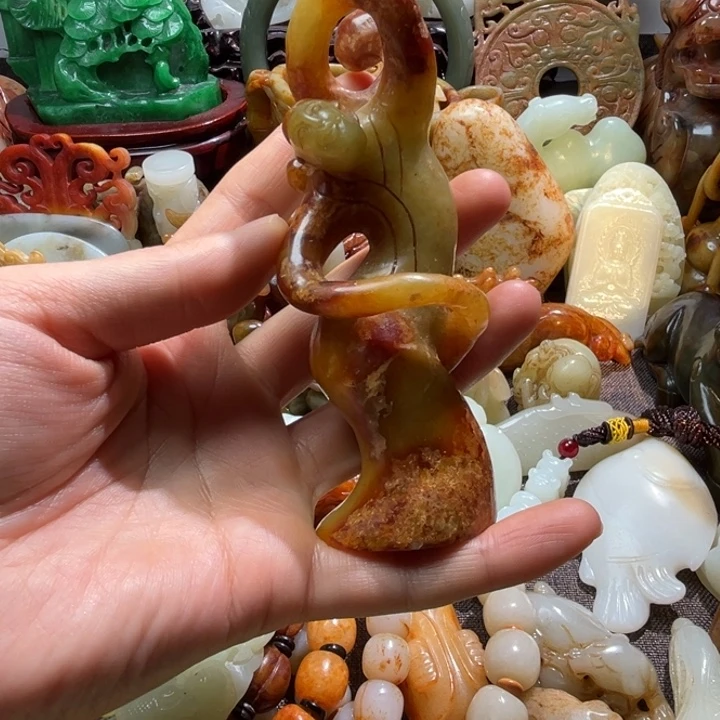 用***1和田玉未镶嵌挂件