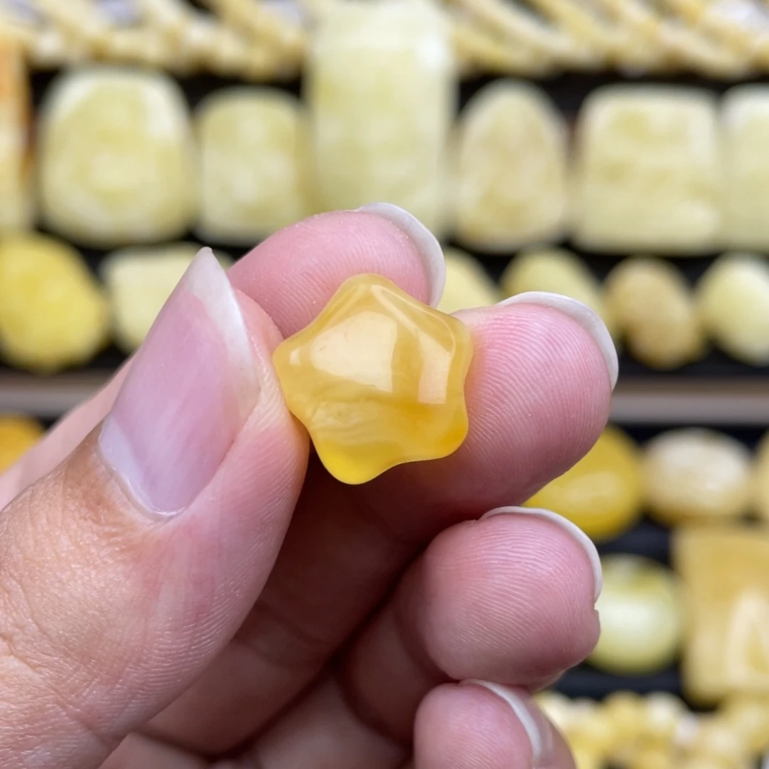 裸石琥珀未镶嵌琥珀蜜蜡