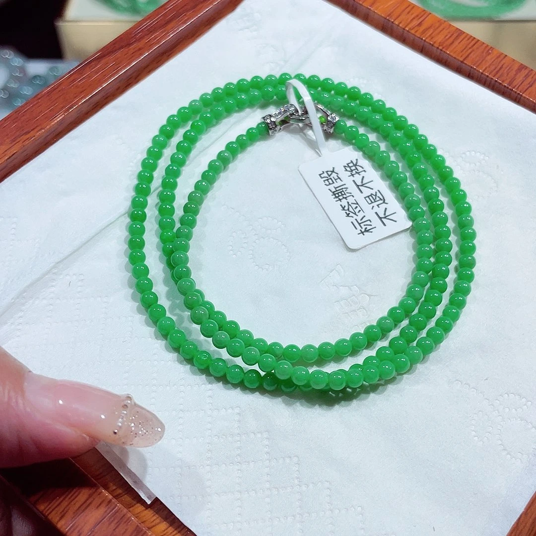 未镶嵌手链翡翠天然缅甸翡翠A货卡3.4
