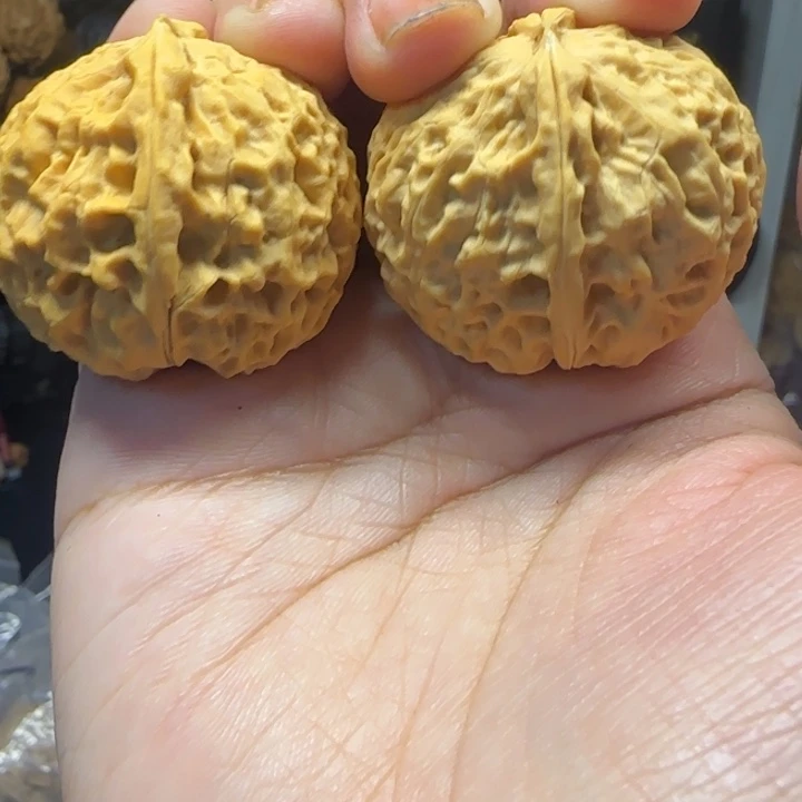 8***6吊坠文玩核桃琉璃火焰球37