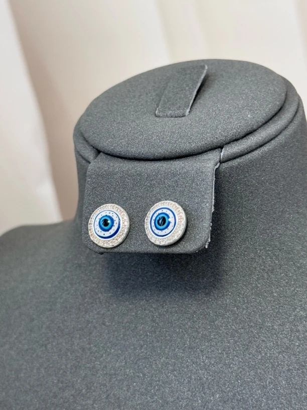 足银树脂耳饰 DanaKez纯银耳钉