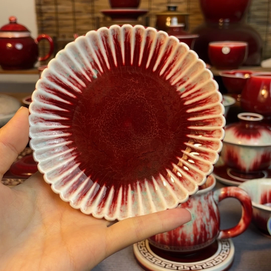 景德镇原矿陶瓷 杯托