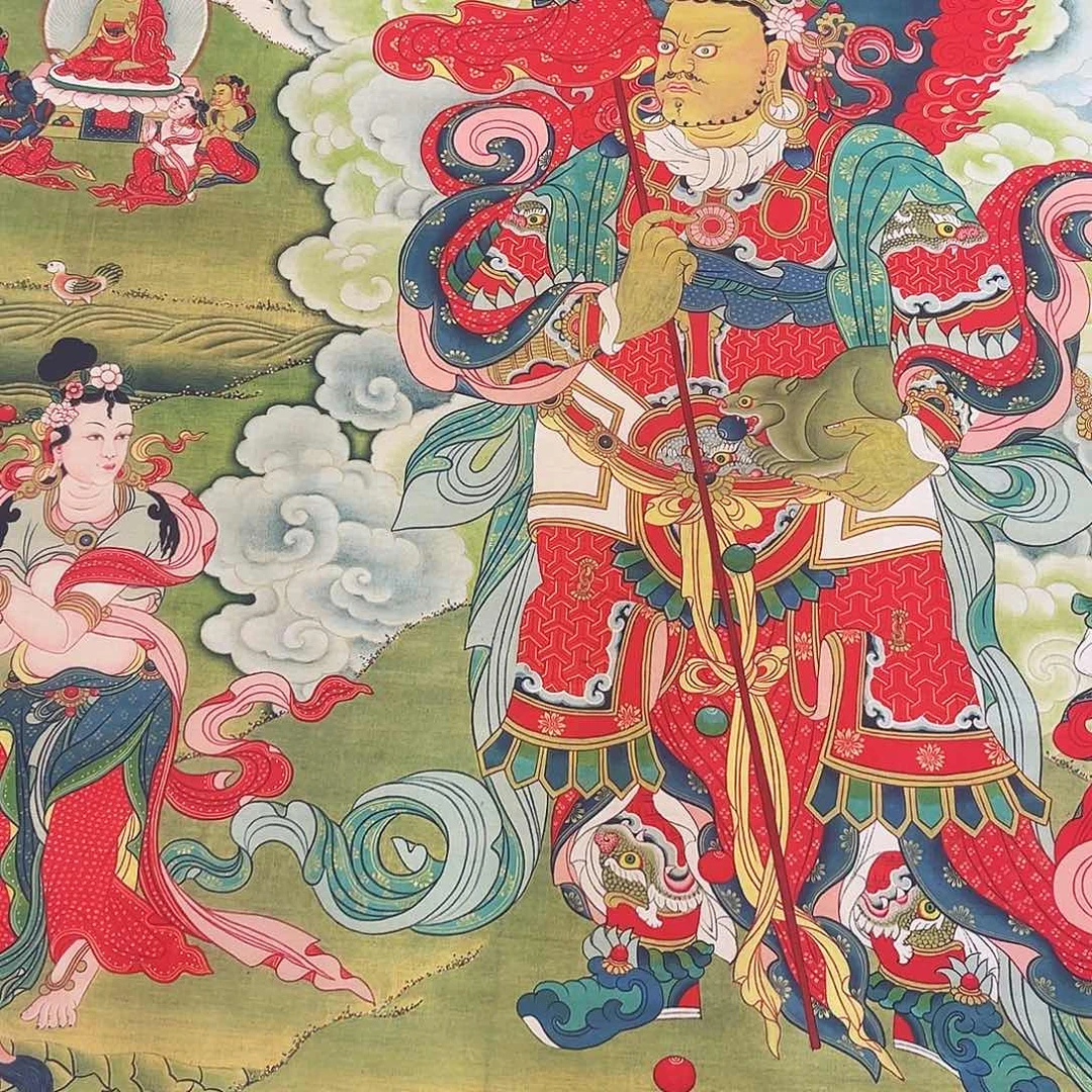 卷轴画唐卡精品原作