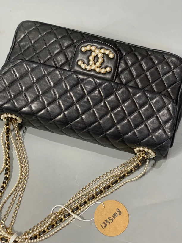 95新 Chanel/香奈儿 夏七中古/琉璃扣cf/单肩包1235008