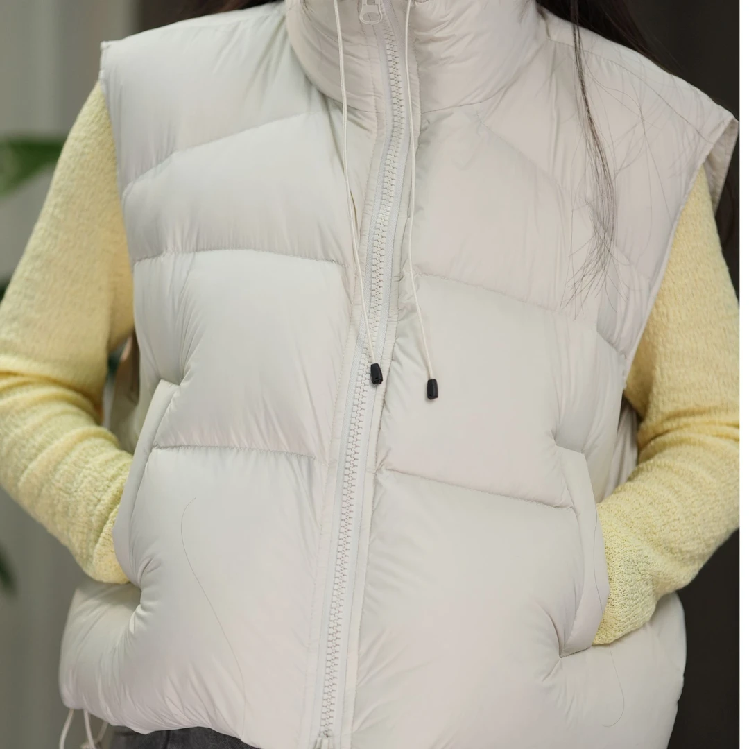 女士短款通勤必备羽绒马甲休闲百搭