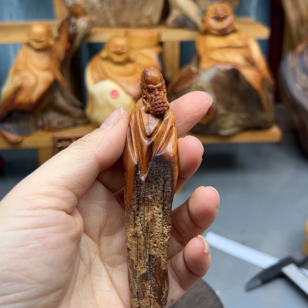 柏木崖柏木摆件手把件12