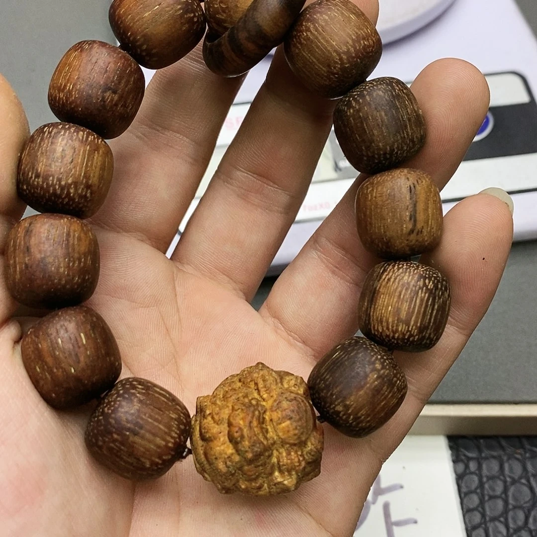 沉香碎屑沉香78加里曼丹老料黄棋