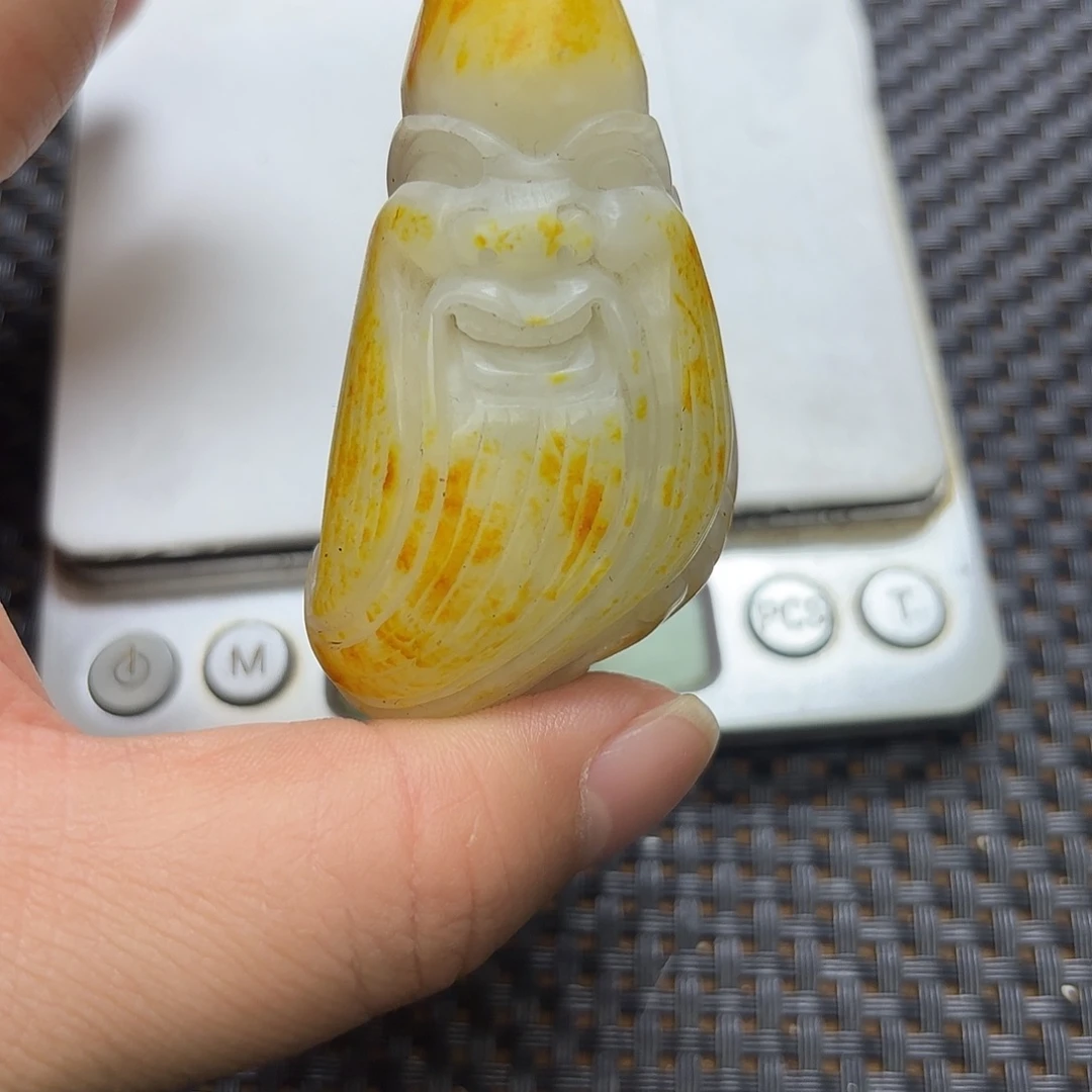 颈饰和田玉未镶嵌