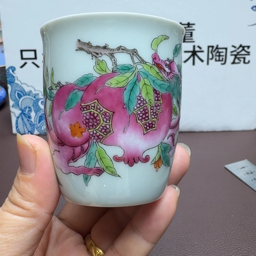 景德镇手工手绘展示