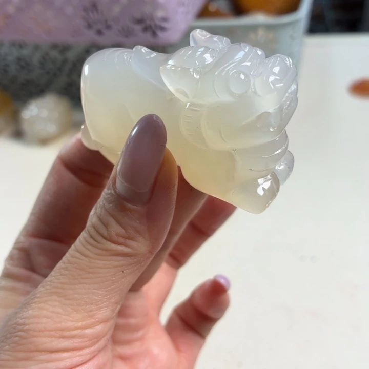 玛瑙/玉髓未镶嵌吊坠(不含链)