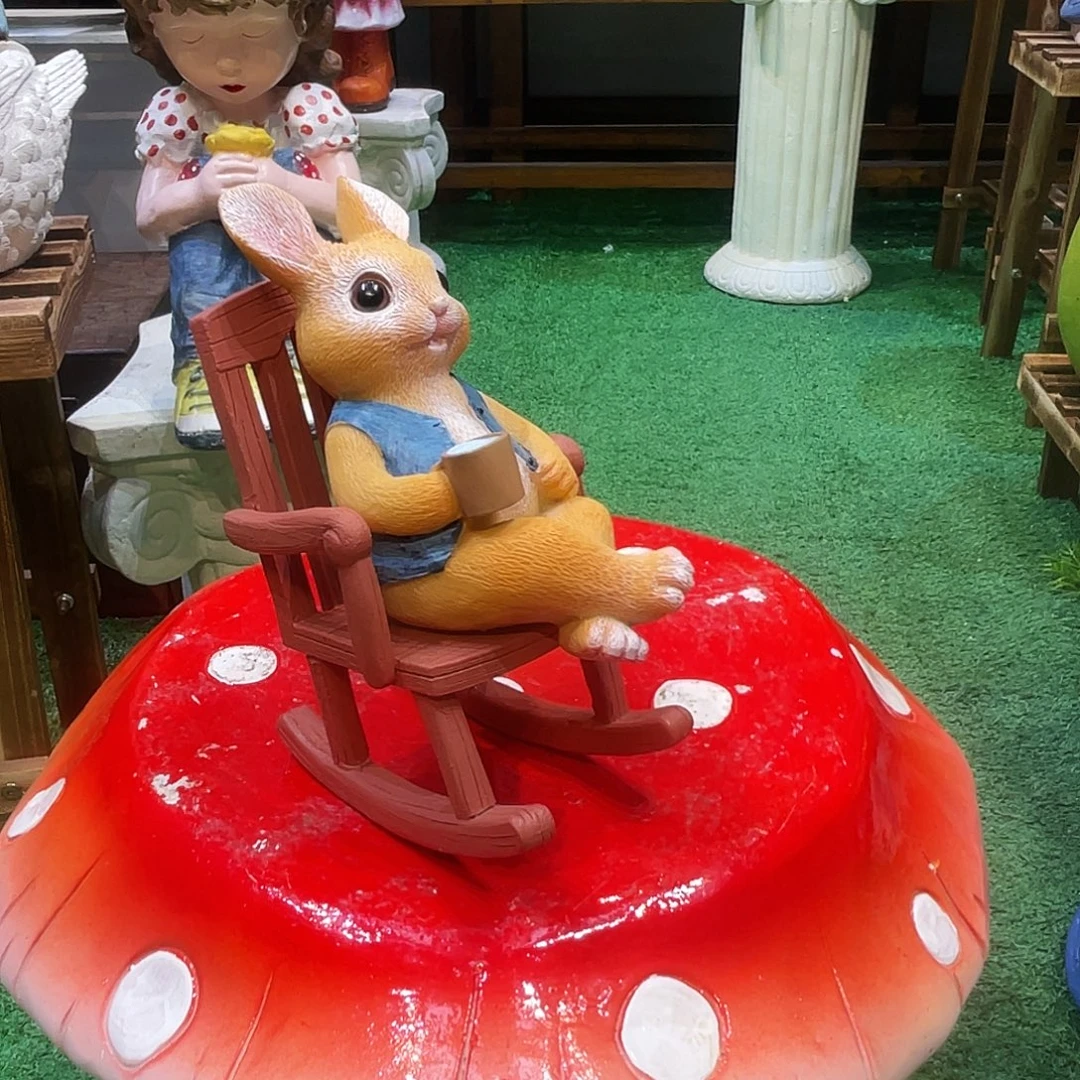 摆件花园摆件红红火火