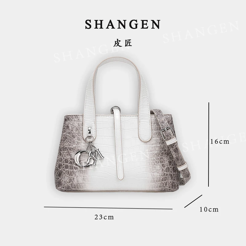 【母亲节礼物】QYX-9802-象牙白-轻奢时尚女士新款手提单肩斜挎包