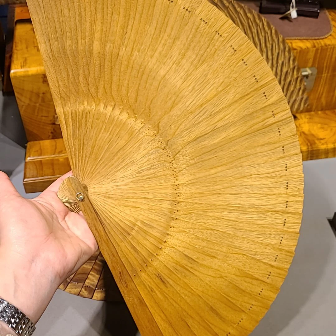 金丝楠24小叶桢楠金丝楠木苏扇