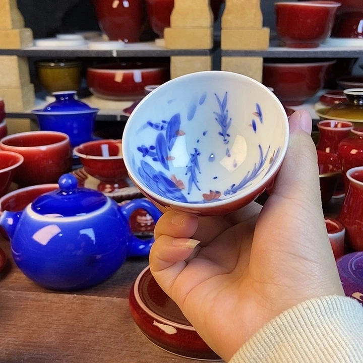 景德镇名陶坊原矿郎红